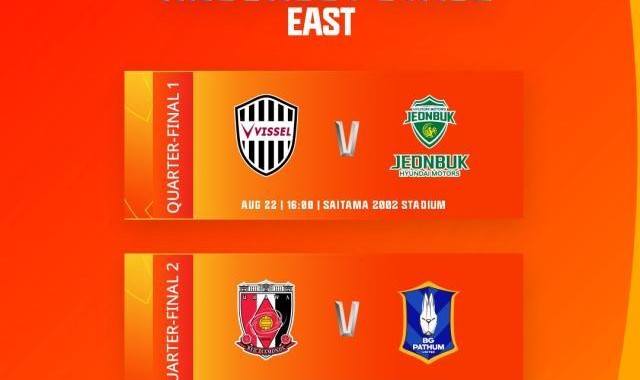 开云-亚冠东亚区四强产生 1/4决赛日本两队避免内战