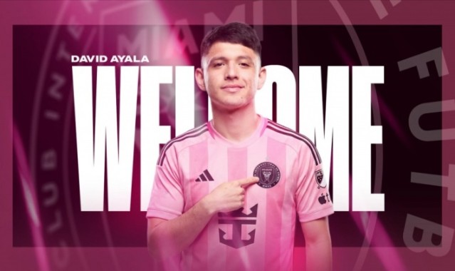 迈阿密国际官方：从波特兰伐木工签下23岁阿根廷中场戴维·阿亚拉